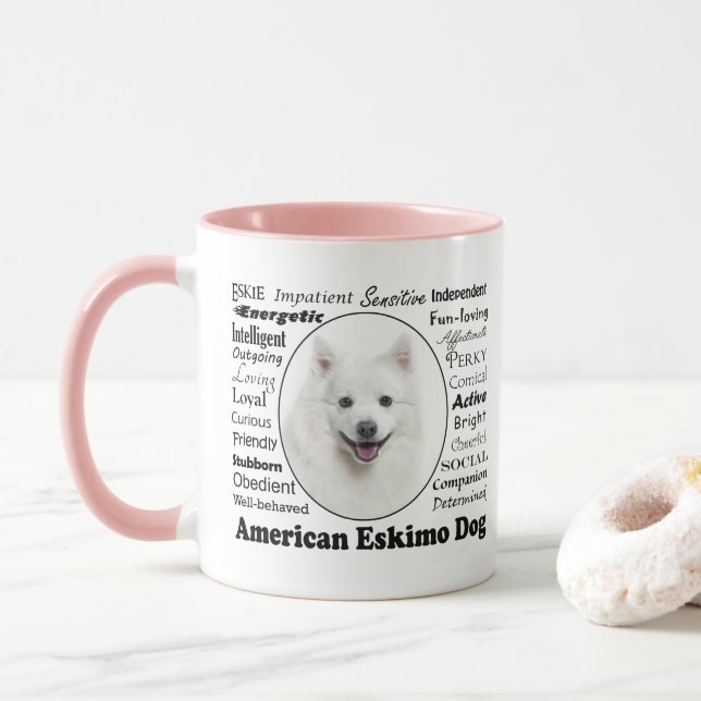 Taza Eskie Traits Mug (Con donut)