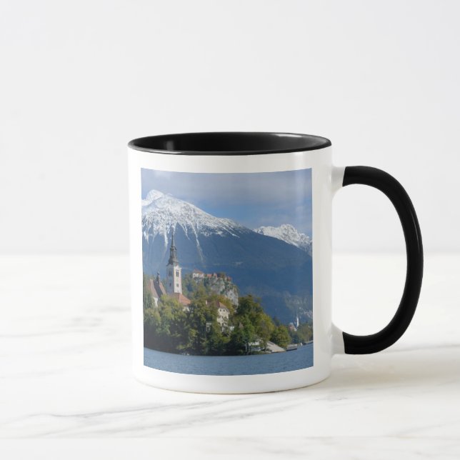 Taza Eslovenia, Bled, Lake Bled, Bled Island, Bled (Derecha)