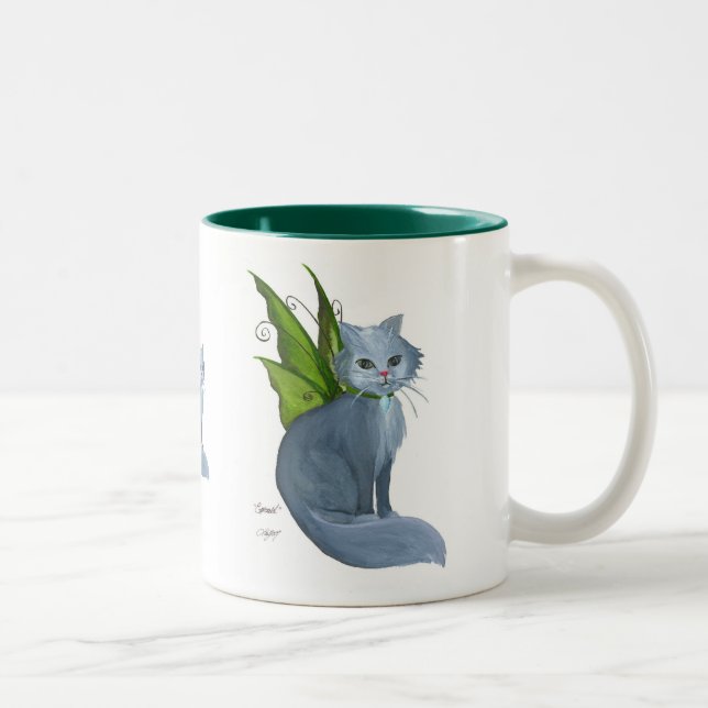 Taza esmeralda del gato (Derecha)