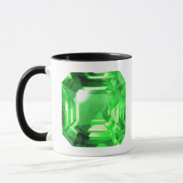 Taza Esmeralda, verde brillante