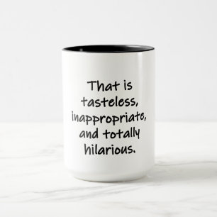 Taza Eso es Insípido