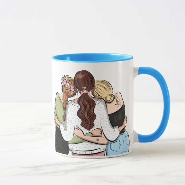 Taza Eso es lo que los amigos son para Mug (Derecha)