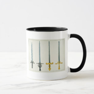Taza Espadas, placa 'de una historia del desarrollo a