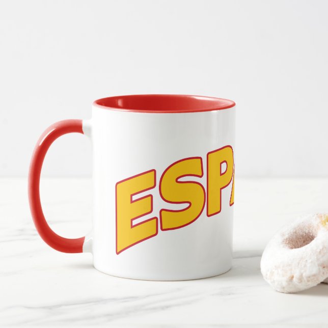 Taza España 5 (Con donut)