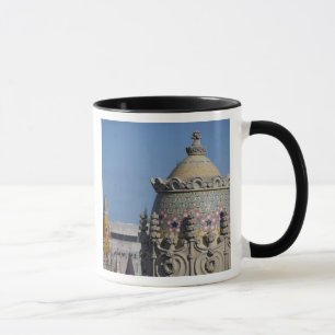 Taza España, Cataluña, Barcelona. Tejado de Barcelona