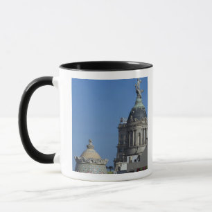 Taza España, Cataluña, Barcelona. Tejado de Barcelona 2