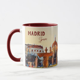Taza España de Madrid Sueños de viaje