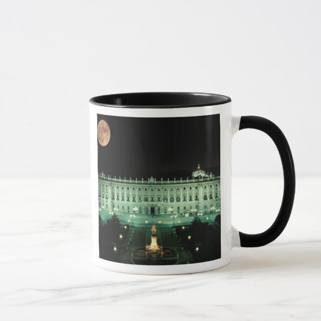 Taza España, Madrid, Palacio Real y Plaza de España (Derecha)