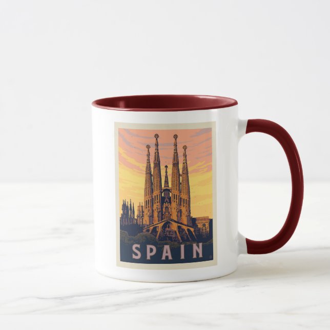 Taza España | Sagrada Familia (Derecha)