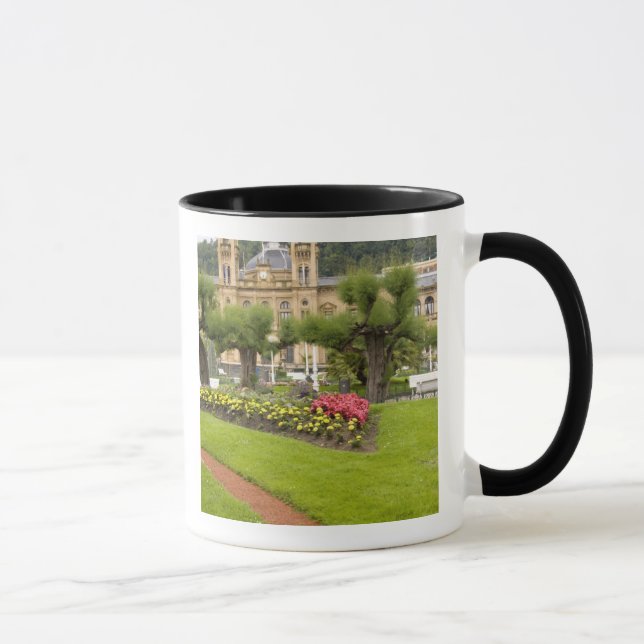 Taza España, San Sebastián. Popular balneario, (Derecha)