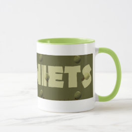 Taza Españoles de ISPANIETS en el ejército rojo