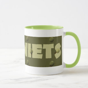 Taza Españoles de ISPANIETS en el ejército rojo