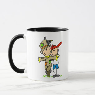Taza Espantapájaros de Otoño