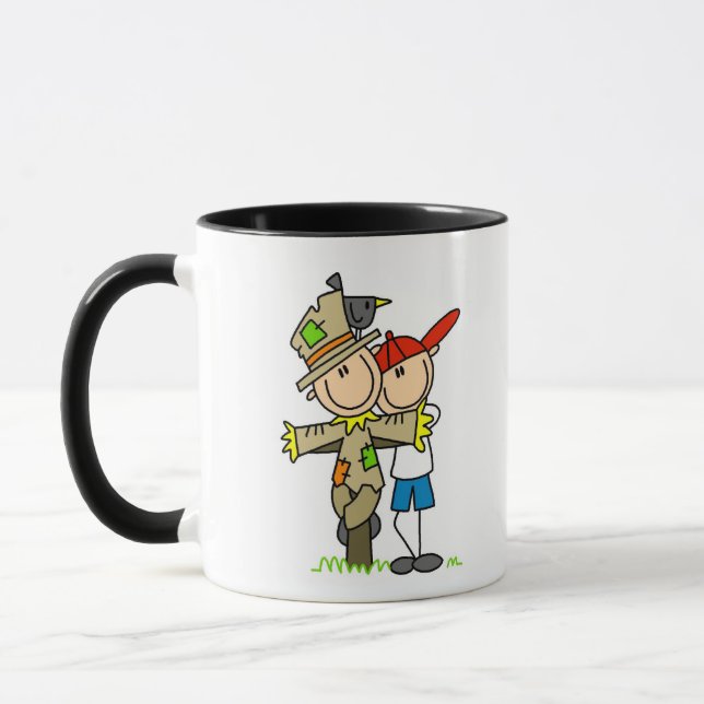 Taza Espantapájaros de Otoño (Izquierda)