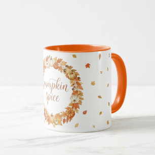 Taza especia de calabaza