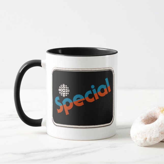 Taza Especial CBC - Gráfico promocional de 1978 (Con donut)