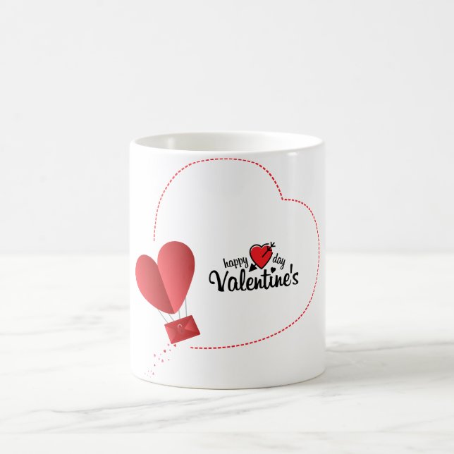 Taza especial feliz del el día de San Valentín el (Centro)