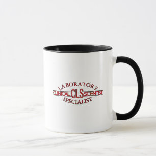 TAZA ESPECIALISTA CLS LOGO CLÍNICO LABORATORIO CIENTÍFI