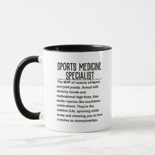 Taza Especialista en medicina deportiva
