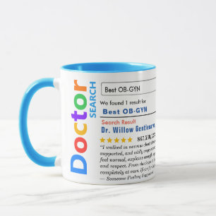 Taza Especialista OBGYN divertido y personalizado