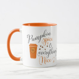 Taza Especie de calabaza favorita de otoño