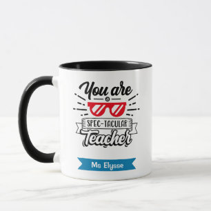 Taza Espectacular docente divertida apreciación del pro