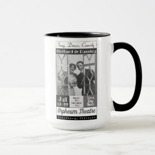 Taza Espectáculo de Vaudeville, Stard & Dussing, Camise