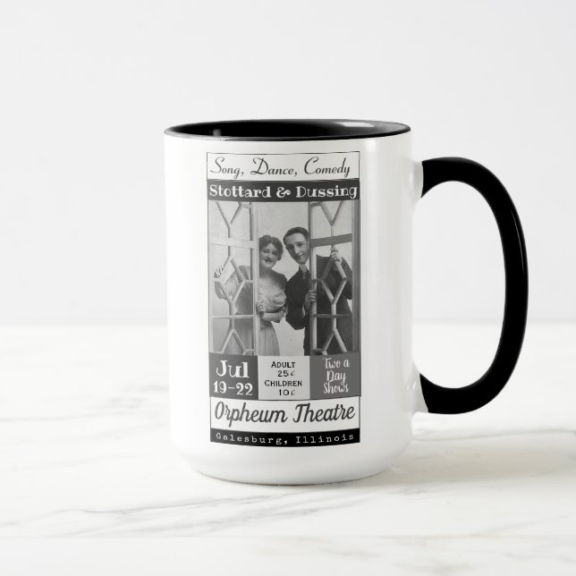 Taza Espectáculo de Vaudeville, Stard & Dussing, Camise (Derecha)