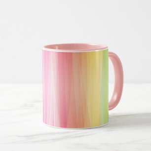 Taza Espectro De Color En El Interior Del bonito Y El C