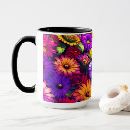 Taza "Espectro floreciente"
