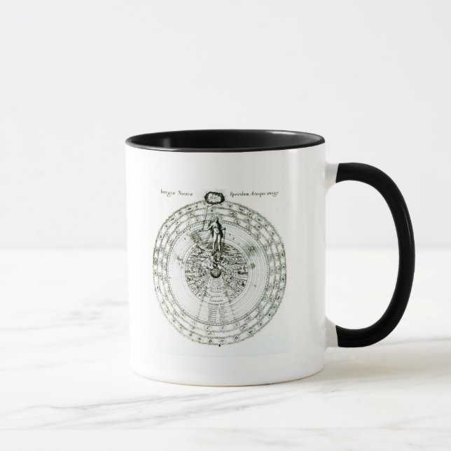 Taza Espejo de la naturaleza en conjunto, una semejanza (Derecha)