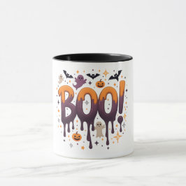 Taza espeluznante de Halloween – Diseño divertido
