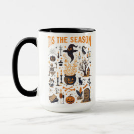 Taza Espeluznante diseño de vintage de Halloween - Fant