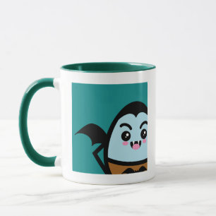 Taza Espeluznante Drácula De Huevo - Halloween   Añadir