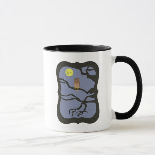 Taza Espeluznante Lechuza Halloween