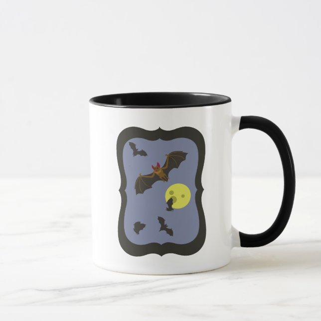 Taza Espeluznantes murciélagos de Halloween (Derecha)