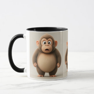 Taza "Espera, ¿qué?" Monkey Mug