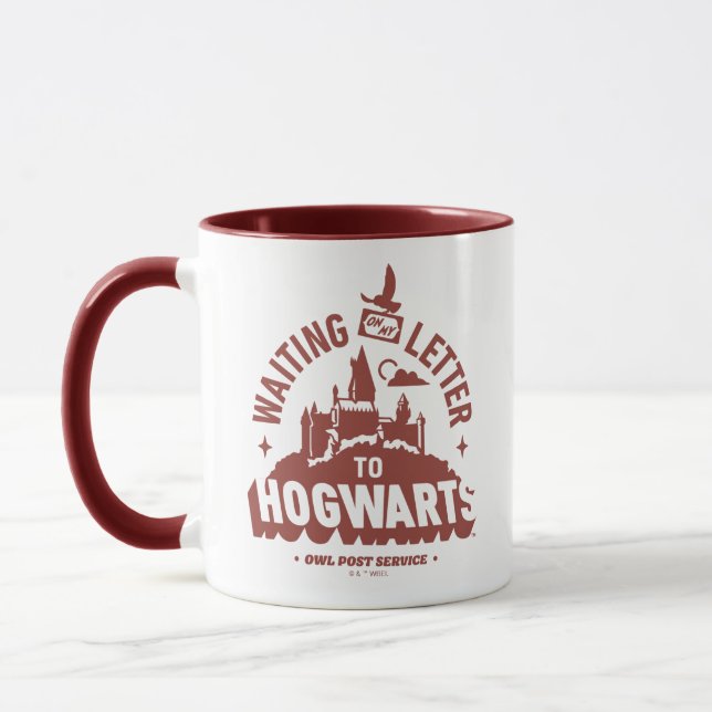 Taza Esperando mi Carta de HOGWARTS™ (Izquierda)