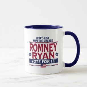 Taza Esperanza real 2012 de Romney Ryan