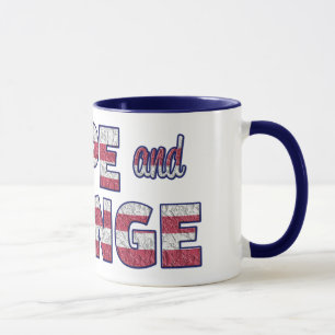 Taza Esperanza y cambio Mug inspiración política demócr