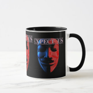 Taza Espere que asaltemos