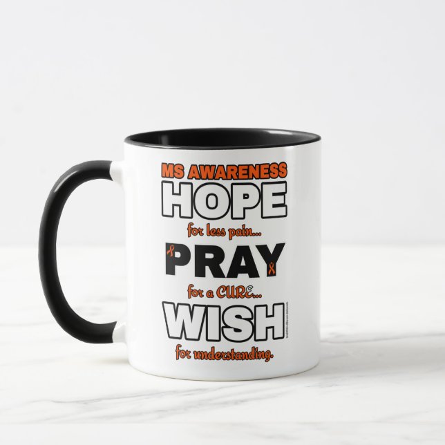 Taza Espero Que Pray Wish...MS Mug (Izquierda)