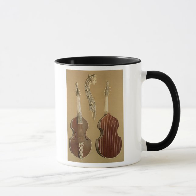 Taza Espicanardo de DA de viola, o viol bajo, por (Derecha)