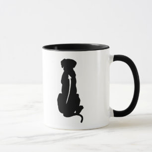 Taza Espina dorsal de la raza del perro de Rhodesian