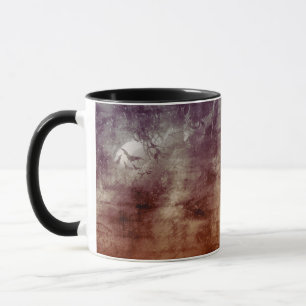 Taza Espinoso patrón de luna llena y murciélago hallowe