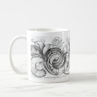 Taza espiral del Doodle