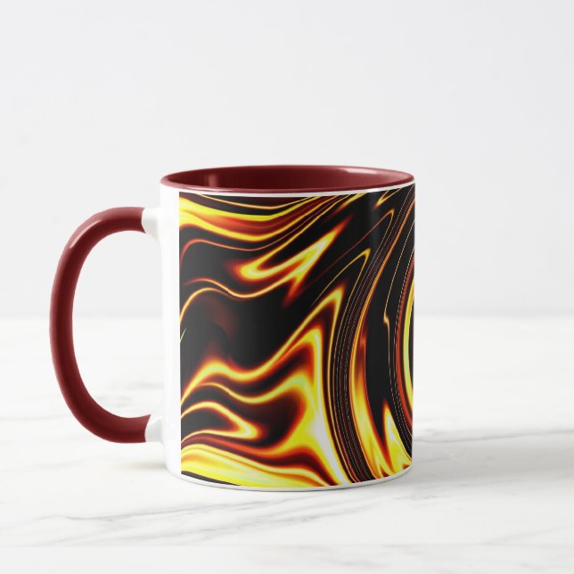 Taza Espiral dorada (Izquierda)