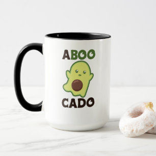 Taza Espíritu aguacate para Halloween Funny Aguacates