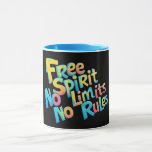 Taza Espíritu libre colorido
