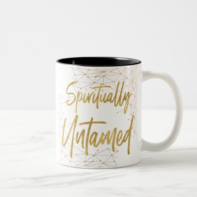 Taza espiritual Untamed del 2-Tono (Derecha)